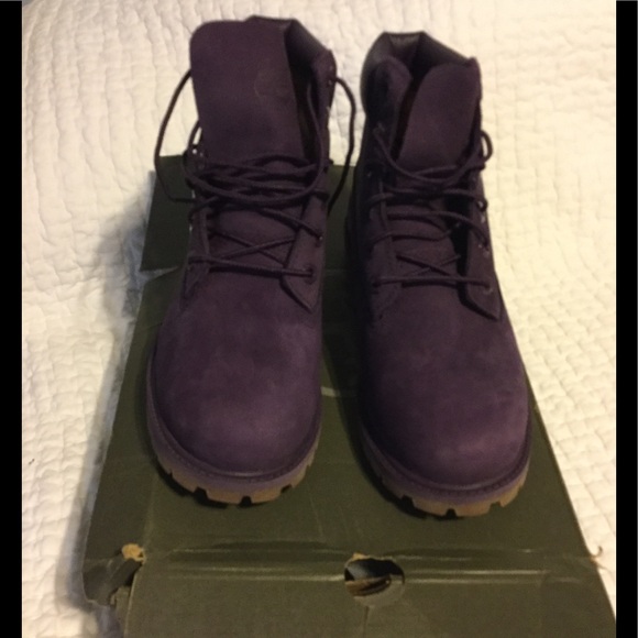 Timberland Shoes - Timberland purple nubuck boots